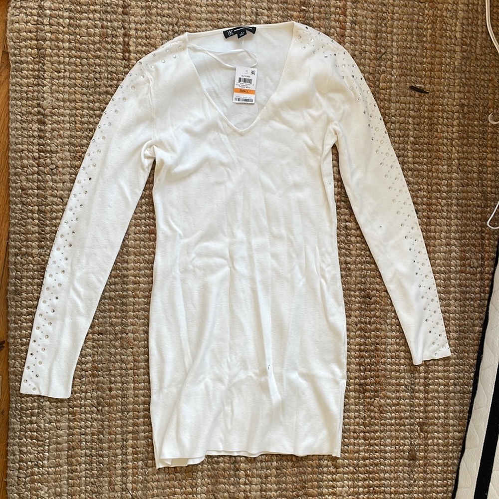 White Dress with Sparkles Size Small